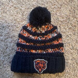 NFL Navy and Orange Chicago Bears Beanie